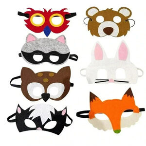 Felt Animal Masks Set